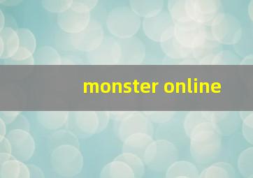 monster online